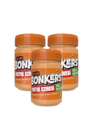 Bonkers Ballı Fıstık Ezmesi 3 x 315 G