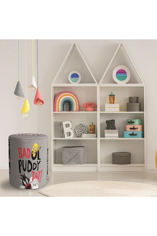 Bluehomeconcept Adawall Home Grey Tweety Puf