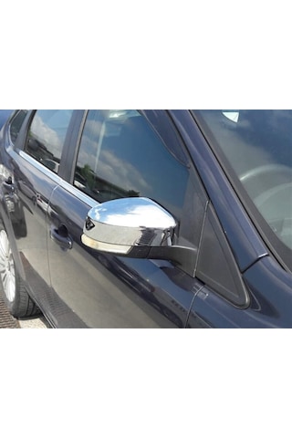 Ford Focus Krom Ayna Kapağı 2008 - 2011 2 Parça Abs Krom