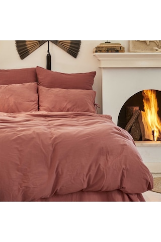 Karaca Home 4 Element Terracotta %100 Pamuk Tek Kişilik Nevresim