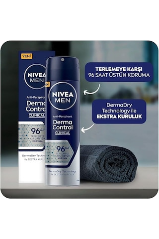 Nıvea Derma Control Clinical Erkek Sprey 150ml