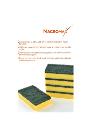 Klasik Yeşil Sünger - 2x5 Avantaj Paket