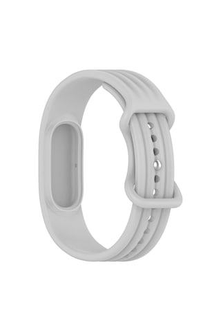 Caseonn Google Fitbit Air Kordon Premium Silikon Spor Kayış Gri