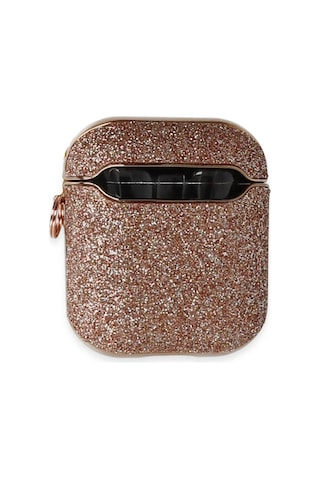 Newface - 651 - Apple AirPods Uyumlu 2 2.nesil Spell Simli Kılıf - - Kmrsfres - Rose Gold