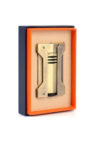 Conquistador Tek Torch Pürmüz Bronz Siyah Defi Extrem Dizayn Metal Puro Çakmağı Cnq-020