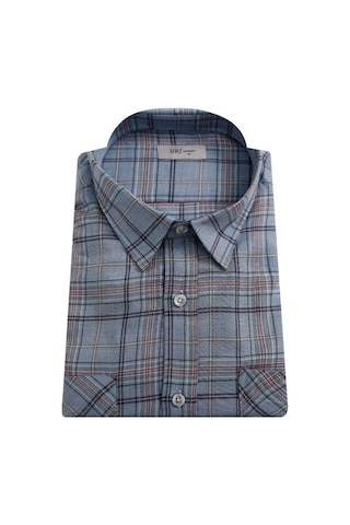 Uki Mavi Comfortfir Oduncu Gömlek Mavi