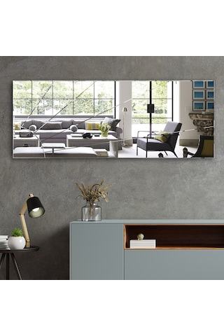 Decorita Düz Güneş Desen Kanallı 130x50CM Cam