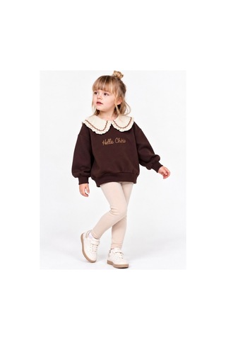 Kidsroom Yaka Detaylı Sweatshirt Çok Renkli Çok Renkli
