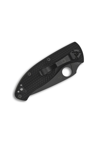 Spyderco Tenacious Lightweight Black Plain Kamp Çakı Siyah 78640306