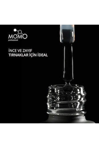 Momo Professional Kalıcı Oje İçin Rubber Base Coat 9 ML