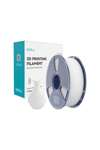 Sunlu Pla Filament Beyaz 1.75mm 1kg