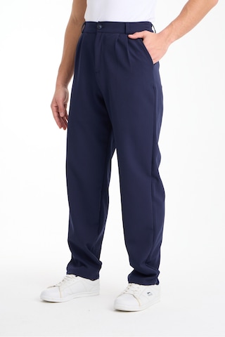 Gugus Erkek Baggy İthal Kumaş Pantolon Lacivert