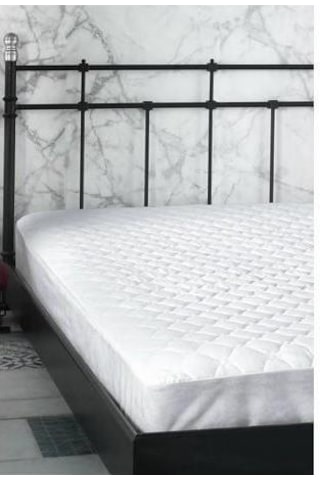 Clasy Çift Kişilik Kapitoneli Yatak Koruyucu Fitted Alez 180 X 200 Beyaz