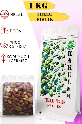 Kakulem Tuzlu Kavrulmuş Yer Fıstığı İçi 1 KG