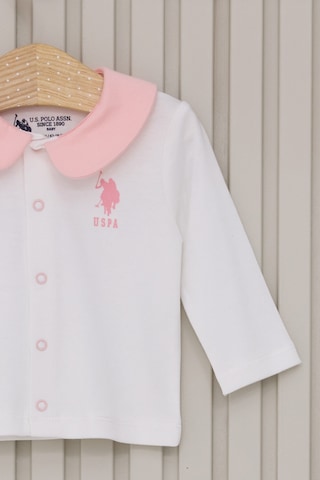 U.S. Polo Assn. Kız Bebek Beyaz Takım 5274-45899 Beyaz