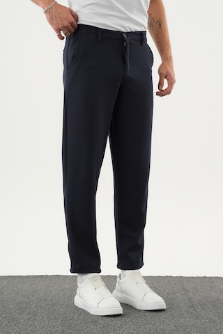 Redline Arden Kışlık Kalın Slim Fit Kemerli Erkek Pantolon Lacivert