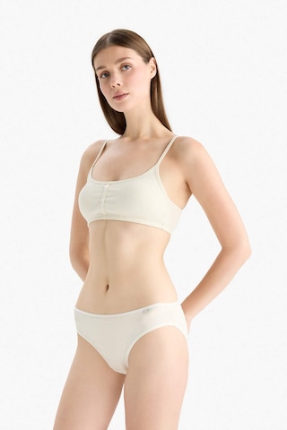 DeFacto Ribana 3'lü Askılı Brief Külot-Fall in Love D6404AX25SPGR93
