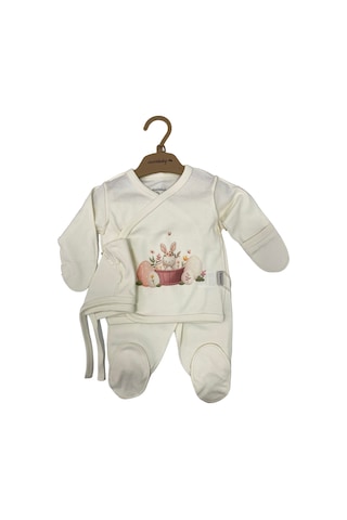 Ciccim Baby 3lü Takım Sihirli Tavşan Naturel-11105 Ekru