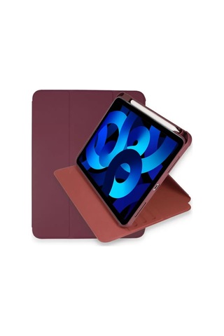 Apple Uyumlu İpad Pro 11 2021 Kılıf Starling 360 Kalemlikli Tablet Kılıf - Mor Renkli