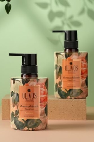 Olivos Sıvı Sabun Sanat Koleksiyonu Deneme Seti: Tablo Gibi Şişe Muhteşem Koku Nemlendiricili 5 Adet 500 Ml