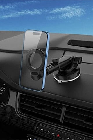 Magsafe Uyumlu Araç Içi Telefon Tutucu Mıknatıslı Torpido Üstü Va