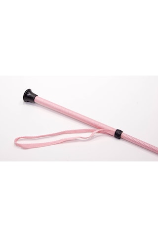 Binicilik Kamçsı - Pembe - 69 Cm Fiberglas Uç Meridyendukkan Pembe Fouganza Pembe - Siyah