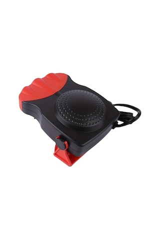 Boatshop1 Red 12v 150w Sogutucu Ve Isitici 2si 1 Arada Portatif Araba Isitici Fanı Cam Buz Cozucu