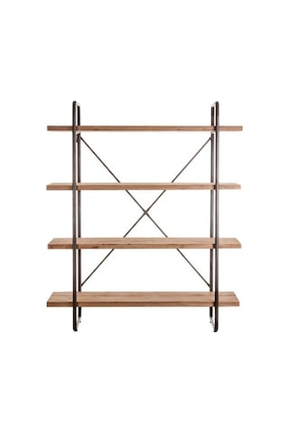 Kitaplık Modeli 4 Raflı Modern Tasarım Kitaplık
