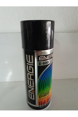 Energie Parlak Siyah Sprey Boya