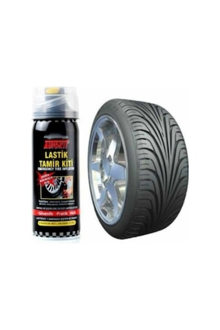 Acil Lastik Şişirici Lastik Tamir Spreyi Kiti 450 Ml