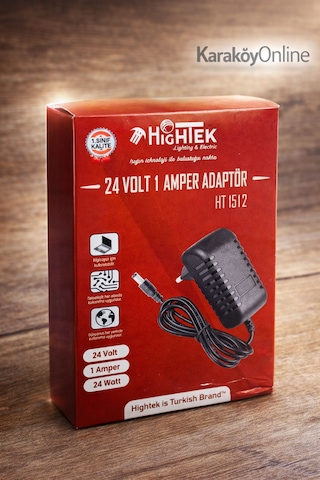24v 1a Adaptör 5.5x2.5mm Jack Uçlu Şarj Adaptörü Vidalama, Led, Kamera Uyumlu