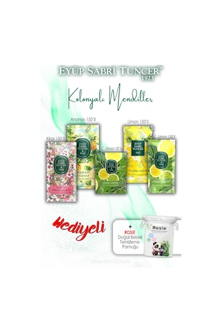 Kolonyalı Mendiller 5 Li Karışık Kokular Eyüp Sabri Tuncer Ve Rosıe Tekli