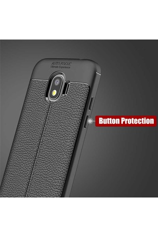 Samsung Uyumlu Galaxy J2 Pro 2018 Kılıf Zore Niss Silikon Kapak Lacivert