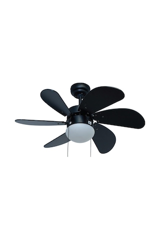 Kendal Dekoratif Tavan Vanti 60w 30"siyah Ahsap Tavan Vantilatör -siyah - Ahşap