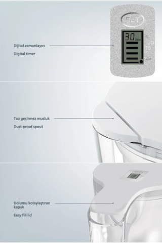 Awp2937wht/62 Su Arıtma Sürahisi - Beyaz 1 Awp2937wht/62 Su Arıt