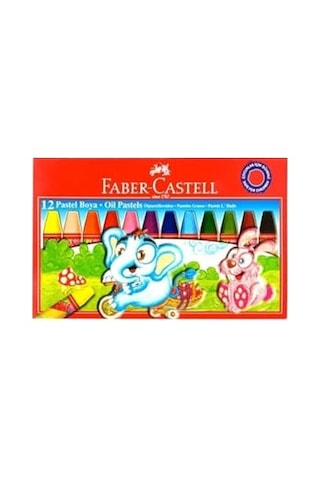 Faber Castell Karton Kutu Pastel Boya, 12 Renk Genel