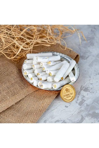 Kabuk İçi Kuruyemiş Sütlü Antep Fıstıklı Fitil Lokum 1 KG