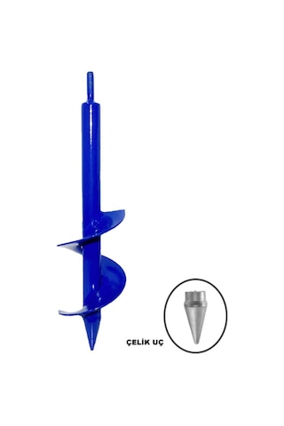 Matkap Uç Botanik Saksı Süs Bitki Çiçek Fide Dikme Toprak Burgusu 35x10