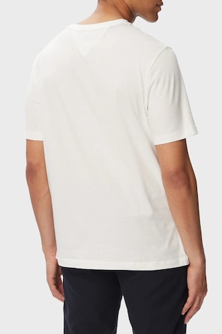 Tommy Hilfiger Logolu % 100 Pamuk Regular Fit Bisiklet Yaka T Shirt Erkek T Shirt Mw0mw43224 Ybr Beyaz