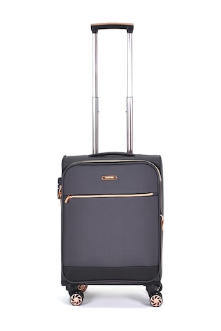 Fossil Ultra Light Kumaş Kabin Boy Valiz Gri Fsl027