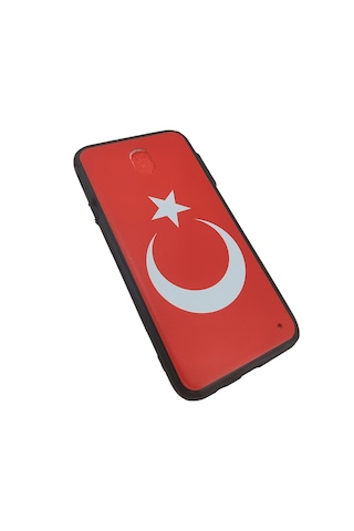 Samsun Galaxy Uyumlu J7 Pro Bayrak Desen Kılıf