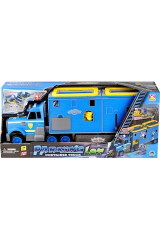 4345 Sesli Işıklı Transporter Garaj Seti