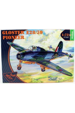 Clear Prop Models 72007 1/72 Ölçek, Gloster E28-39 Öncü Taarruz Jeti, Plastik Model Kiti-55948