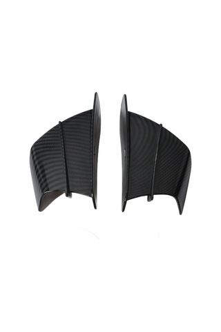 Lemestar Motosiklet Universal Abs Rüzgar Kanadı - Parlak Karbon Fiber Desenli, Spor Performansı Artırıcı, Bmw Honda Yamaha Kawasaki Uyumlu Diğer