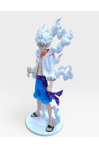 One Piece Monkey D. Luffy Gear 5 Figür Anime Biblo Karakter Heykelcik 15 Cm Koleksiyonluk