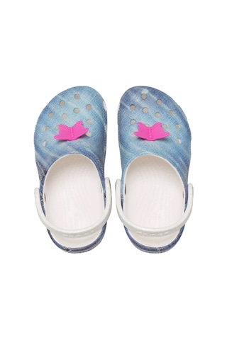 Crocs Classıc Denım Kız Çocuk Terlik 208302-94s 208302-94s Çok Renkli Çok Renkli