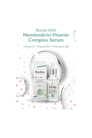 Baga Botoks Etkili Nemlendirici Vitamin Complex Serum