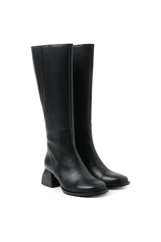 Sıyah Çizme Kadın Tu-5582 101 John May Siyah