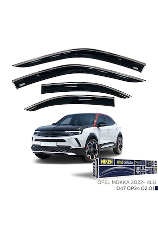Opel Mokka Kromlu Cam Rüzgarlığı Niken 2022 Sonrası