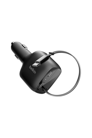 Belkin Ccc001hqbk Boostcharge 75w Entegre Kablolu Araç Şarj Cihazı Siyah